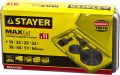 Набор кольцевых коронок по дереву STAYER Maxcut, 9 шт, 19-64 мм