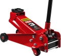 Professional STAYER F-30 RED FORCE, 3 т, 130 - 350 мм, подкатной домкрат с высоким подъемом для СТО
