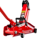 Professional STAYER R-33 RED FORCE, 3 т, 135 - 400 мм, подкатной домкрат с увеличенным подъемом
