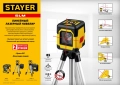STAYER 10 м, лазерный нивелир, Professional (34961)