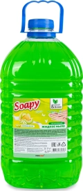 Жидкое мыло Soapy эконом Зеленая дыня 5 л. Clean&Green CG8230