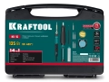 Цифровая мини-паяльная станция в кейсе KRAFTOOL KS-15, 14-в-1, 90 - 480°C, 135 Вт