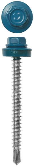 Кровельный саморез ЗУБР СКД 5009, 35 х 4.8 мм, неб.-голуб., 1800 шт