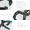 Зажимная струбцина KRAFTOOL RC-10, 100 х 80 мм