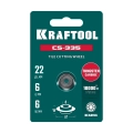 Режущий ролик для ручных плиткорезов KRAFTOOL 22х6х2 мм, на подшипнике