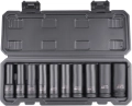 Набор головок торцевых ударных глубоких 1/2''DR AVS NG12-10ID - 10 предметов, размер головок 10-22 мм