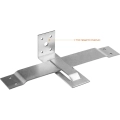 ЗУБР СОС-2.0, 40 x 210 (150) x 2 мм, пластина, скользящая опора для стропил (310166-150) - 25 шт