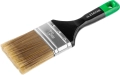 Плоская кисть STAYER UNIVERSAL-ARTEX 75 мм 3″ искусственная щетина деревянная ручка для высокотекучих ЛКМ 0106-075 - 12 шт
