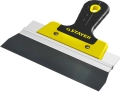 Professional STAYER PROFlat, 200 мм, усиленная алюминиевая направляющая, двухкомпонентная ручка, анодированный, фасадный шпатель