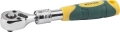Телескопическая трещотка для торцовых головок Pro KRAFTOOL 1/4″ 72 зубца