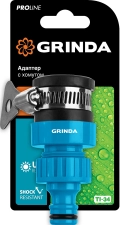 Адаптер PROLine GRINDA TСI-34 диаметр 3/4″ с хомутом с внутренней резьбой