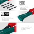 Комбинированный литой заклепочник в кейсе KRAFTOOL Combo2-M6, 2 вида заклёпок