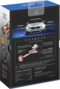 Светодиодные лампы MTF Light, серия MaxBeam, H1, 12V, 55W, 5000lm, 6000K, кулер, комплект. (mb01k6)