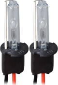Комплект ксенона MaxLight FX H3 6000K - защита от короткого замыкания, скачков напряжения, плавный розжиг лампы, вибрационная стойкость и экономичность, яркий белый свет с синеватым оттенком, лампы Clearlight