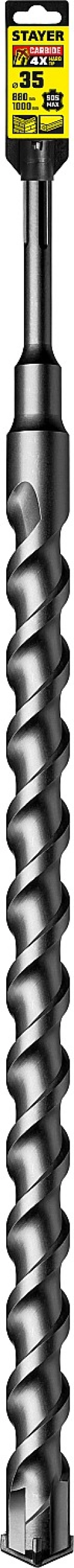 Professional STAYER Hercules-4Х, 35 x 880/1000 мм, SDS-max бур
