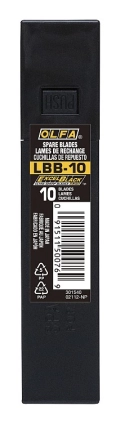 Сегментированные лезвия OLFA EXCEL BLACK, 18 мм, 10 шт, в боксе