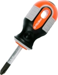 Отвертка стержневая крестовая ROUND GRIP, PH2x38 мм Ombra 751238