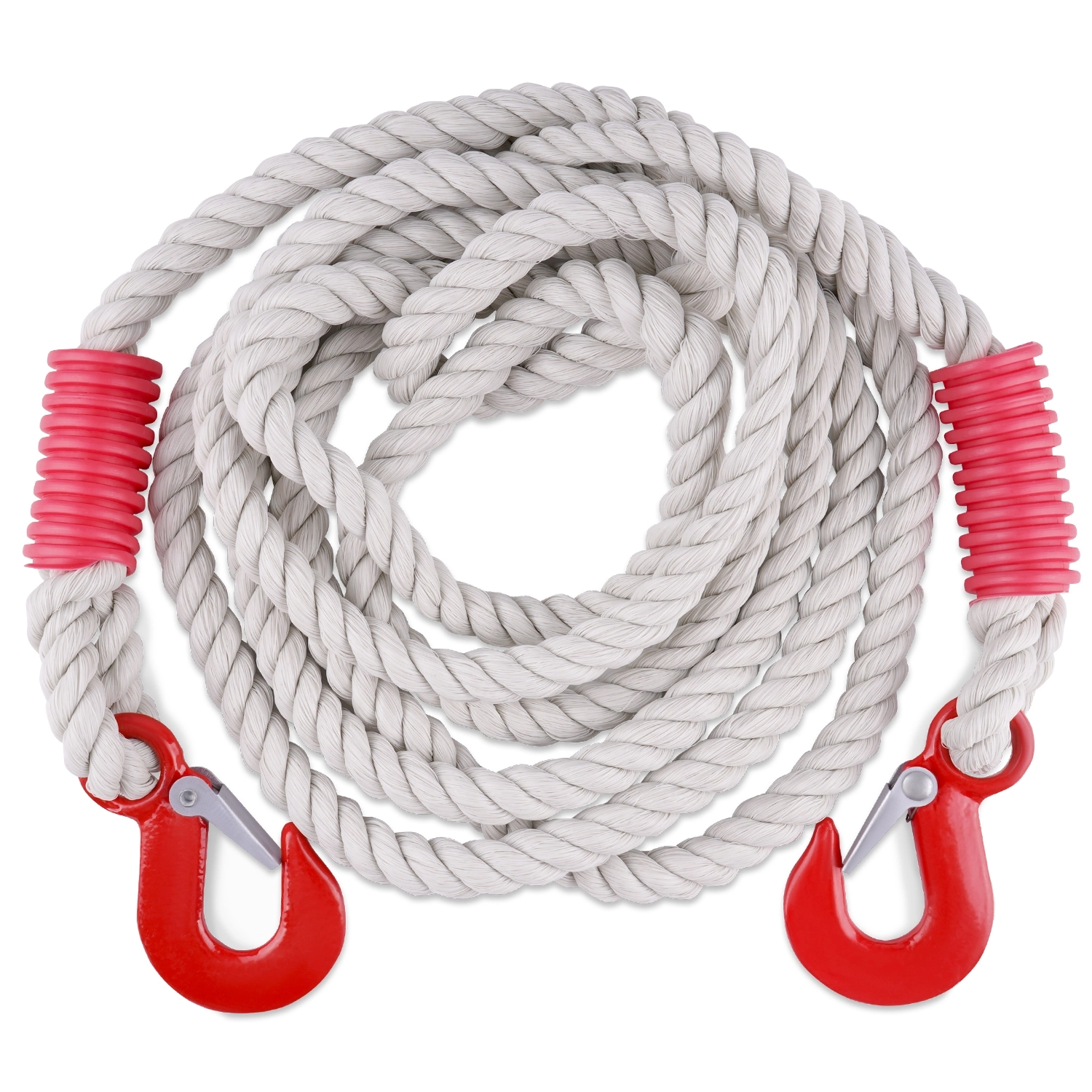 Трос-канат буксировочный с крюками AVS KT-3000 - разрывная нагрузка 3 тонны , длина 4 метра