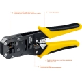 Professional STAYER S-RJ, (RJ45, RJ11, RJ12), универсальный кримпер