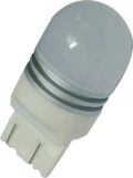 Комплект светодиодных ламп AVS T088B T20 white (A40575S) 2 шт. - светодиоды 6SMD 3030, 2 контакта (7443), напряжение питания 12-30 В, цвет свечения белый