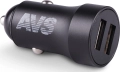 Автомобильное зарядное устройство AVS UC-623 - 2 x USB, выходной ток 3.1 A, выходное напряжение 5 В, напряжение питания 12-24В