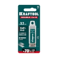 Класс А KRAFTOOL DOUBLE Сo-8 3.2х49мм, Сверло двухстороннее по металлу, сталь M42(+8%Co)