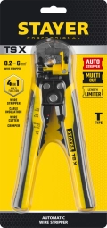 Professional STAYER TS-X, 0.2 - 6 мм2, автоматический многофункциональный стриппер
