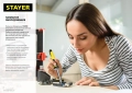 Professional STAYER PROTerm, 100 Вт, клин, в наборе: припой + подставка, 2 К рукоятка, электропаяльник