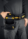 Поясная сумка KRAFTOOL KP-6 с быстросъёмным креплением FastClip, 6 карманов и петель, 240 х 250 мм