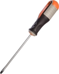 Отвертка стрежневая шлицевая ROUND GRIP, SL4x100 мм Ombra 750410