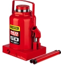 Professional STAYER RED FORCE, 50 т, 300 - 480 мм, бутылочный гидравлический домкрат
