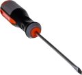 Отвертка стрежневая шлицевая ROUND GRIP, SL4x100 мм Ombra 750410