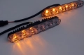 Ходовые огни Вымпел DRL-HP-X6 - 6 ярких светодиодов, повторитель поворота с бегущими огнями, герметичный корпус, предохранитель в комплекте, низкое энергопотребление