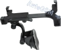 Автомобильный держатель AvtoGSM Car Holder 25 - для устройств шириной от 9,5 см и высотой от 13 до 24 см, установка на лобовое стекло, регулировка угла наклона, быстрая и легкая фиксация, поворот на 360 градусов, шарнирное крепление, амортизирующие вставки
