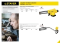 Газовая горелка с пьезоподжигом на баллон с цанговым соединением STAYER MaxTerm MG 100, 1300°C