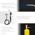 Газовая горелка Blue Fire KRAFTOOL KS-8000, со шлангом 1.4м с пьезоподжигом на баллон турбо нагрев + 30% 2000°C