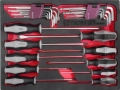 Thorvik UTS28STE Набор отверток и торцевых ключей в EVA ложементе 280х375 мм, 28 предметов