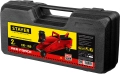 Professional STAYER R-28 RED FORCE, в кейсе, 2 т, 130 - 350 мм, подкатной домкрат для легковых а/м