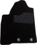 Ворсовые коврики LUX для Toyota Land Cruiser 200 2012-2021 Seintex 82275