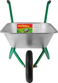 Садовая тачка GRINDA GB-1, 80 л, 100 кг, одноколесная