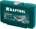 Универсальный набор инструмента KRAFTOOL X-Drive, 57 предм., (1/4″)
