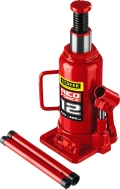 Professional STAYER RED FORCE, 12 т, 230 - 465 мм, бутылочный гидравлический домкрат
