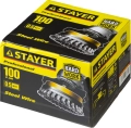 Чашечная щетка-крацовка для УШМ Professional STAYER 100 мм жгутированная стальная проволока 0.5 мм