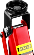 Professional STAYER R-28 RED FORCE, 2 т, 130 - 350 мм, подкатной домкрат для легковых а/м