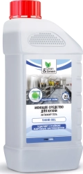 Моющее средство для кухни (антижир, гель) Clean&Green Shine-Gel CG8060 1л - свежий аромат лайма